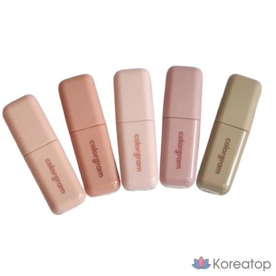 Тинт для губ Colorgram Geek Nude Color Cover Tint Lip Base, оттенок #05 Cement, 5 г, 1 шт.