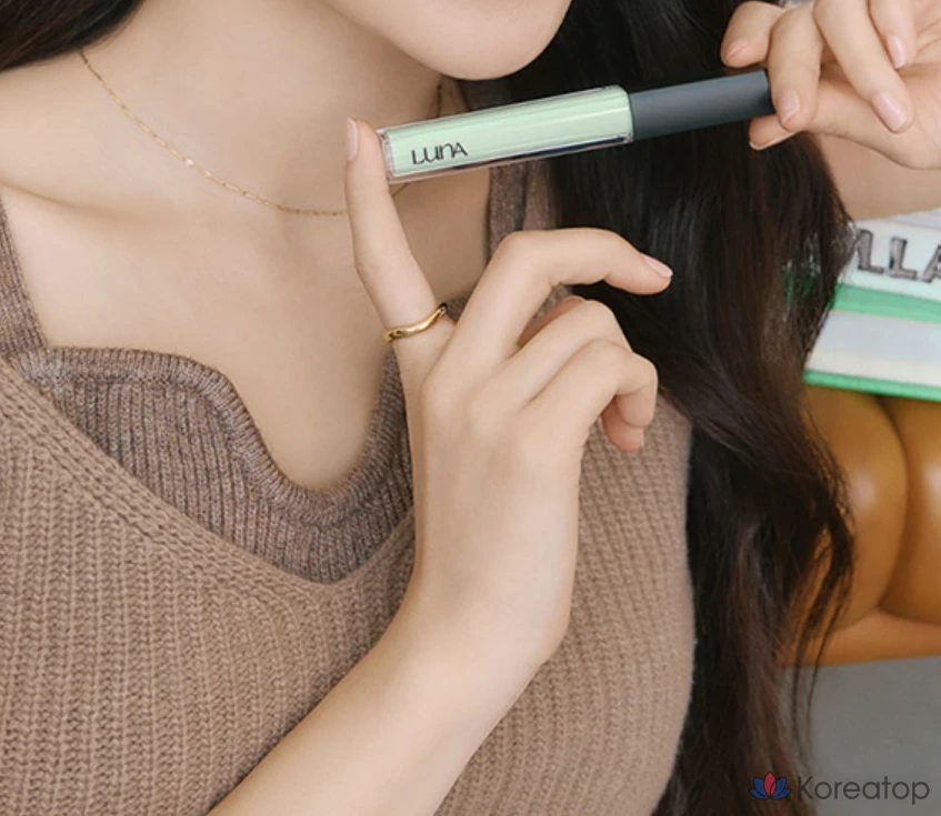 Консилер Luna Long Lasting Corrector Liquid Concealer, оттенок 1 Mint Green, 6.5 г, 1 шт., фото 2