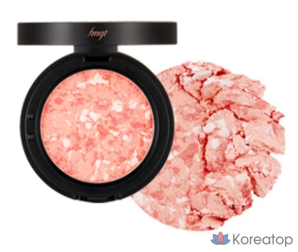 Румяна FMGT Marble Beam Blusher, оттенок 02 Love Coral, 7 г, 1 шт., фото 3