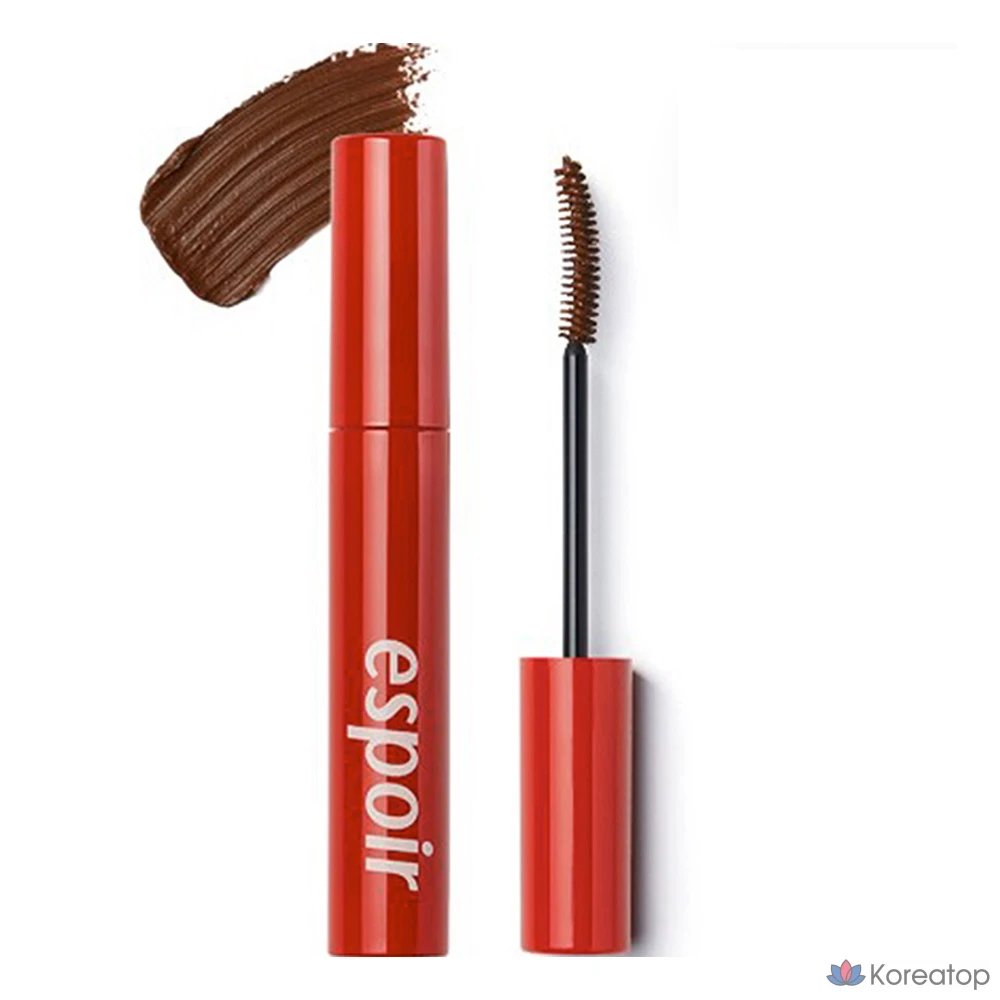 Тушь для ресниц Espoir Waterproof XP No Smudging Mascara, оттенок Deep Brown, 9 г, 1 шт.