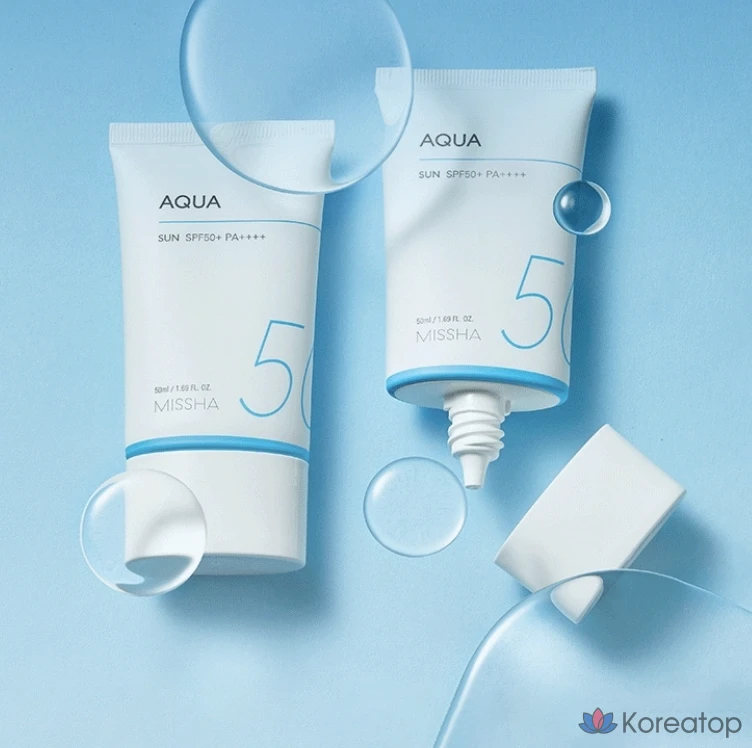 Солнцезащитный крем Missha All Around Safe Block Aqua Sun Cream SPF50+ PA++++, 50 мл, 1 шт.
