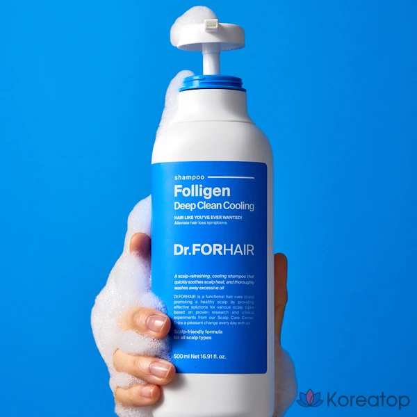 Шампунь Dr.Forhair Deep Clean Cooling Shampoo, 500 мл, 1 шт.