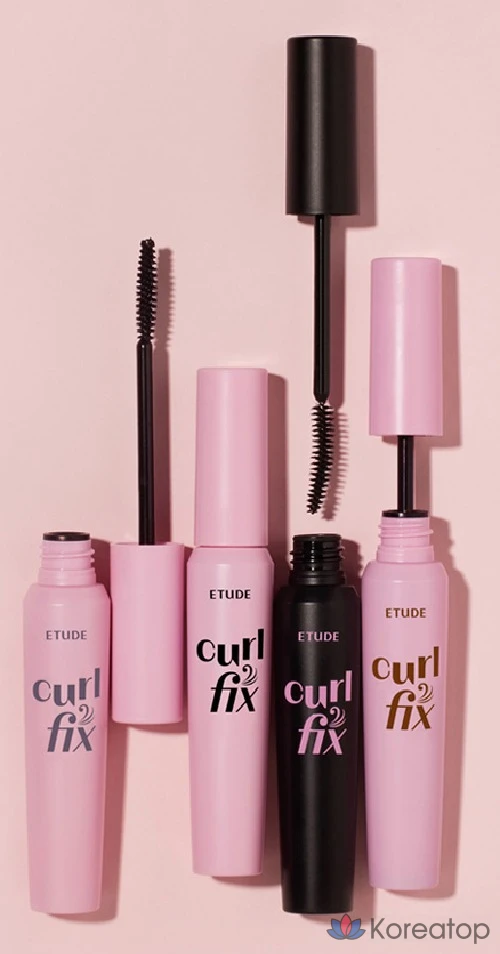 Тушь для ресниц Etude House Curl Fix Mascara, оттенок Grave Brown, 7.5 г, 1 шт., фото 3