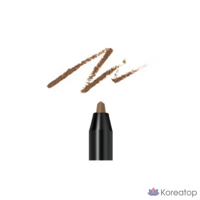Подводка для глаз MERZY The First Mupal Gel Eyeliner, оттенок G6 Soft Brown, 0.5 г, 1 шт., фото 3