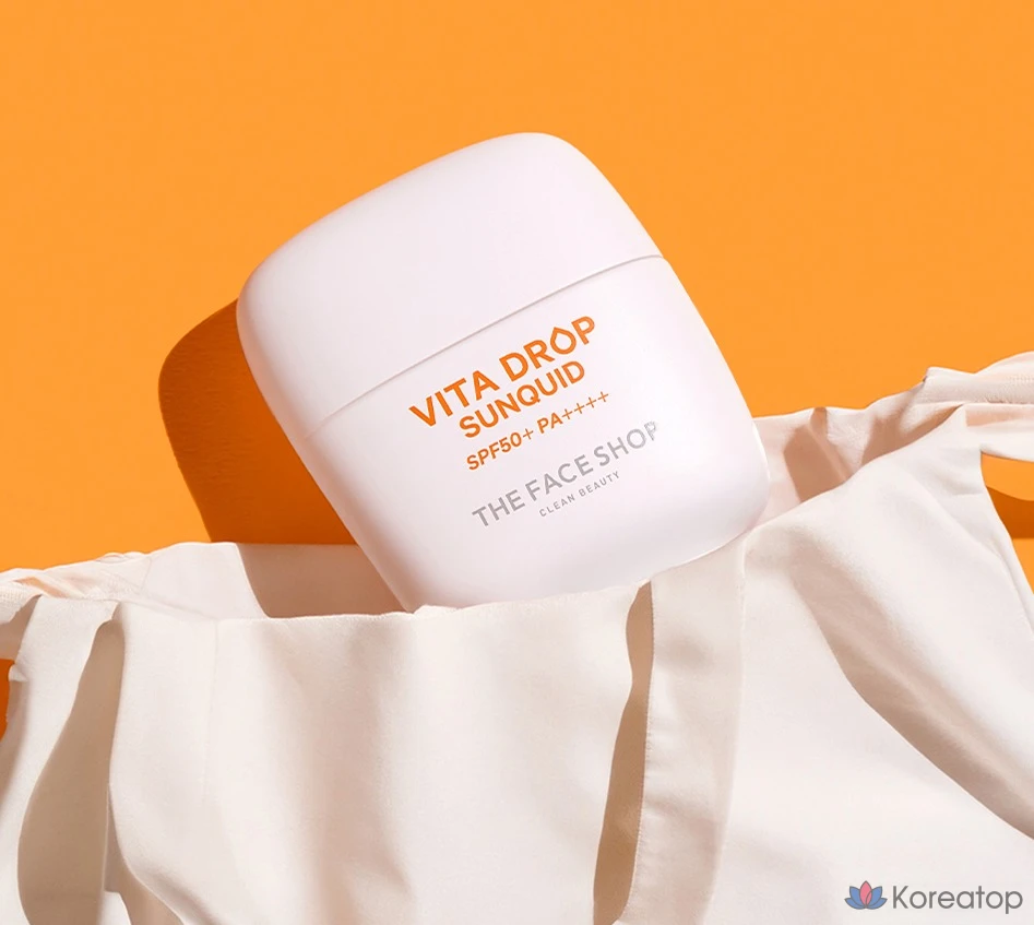 Солнцезащитный крем The Face Shop Vita Drop Sun Quid SPF50+ PA++++, 50 мл, 1 шт.