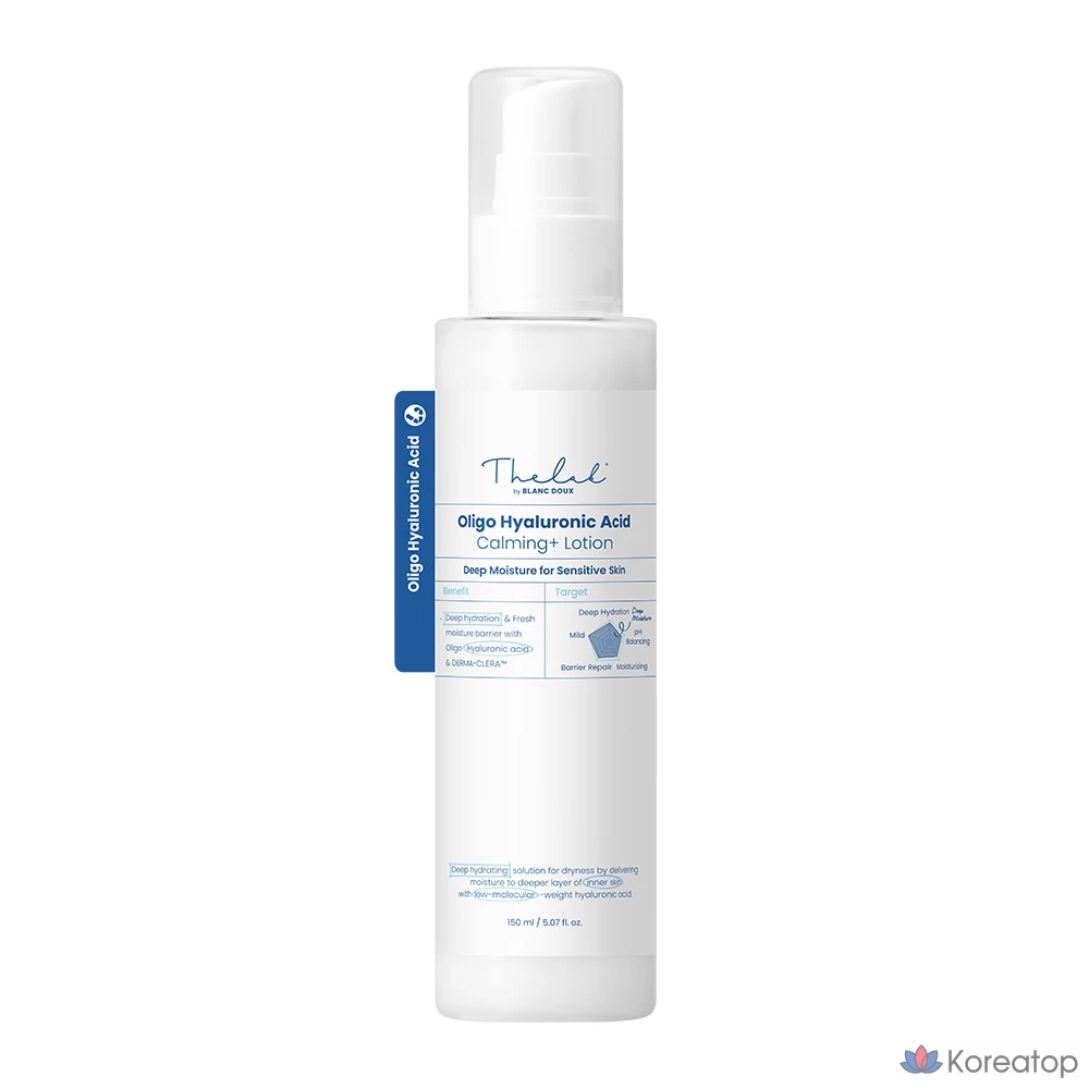 Лосьон THE LAB by blanc doux Oligo Hyaluronic Acid Calming Lotion, 150 мл, 1 шт.