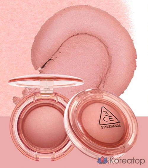 Бальзам-румяна 3CE Bouncy Blur Balm Cream Blusher, оттенок Sweet On You, 4.8 г, 1 шт., фото 6
