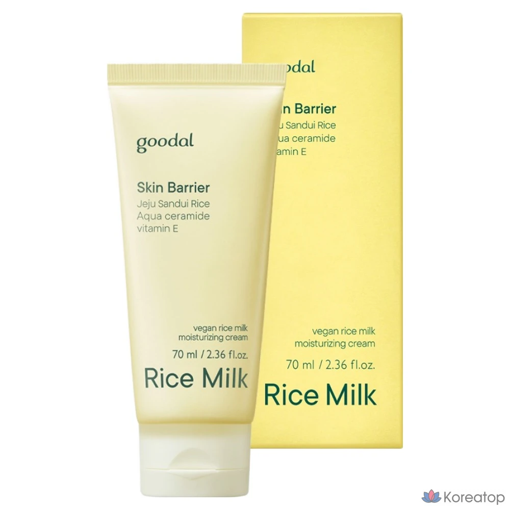 Крем Goodal Rice Milk Moisture Cream, 70 мл, 1 шт.