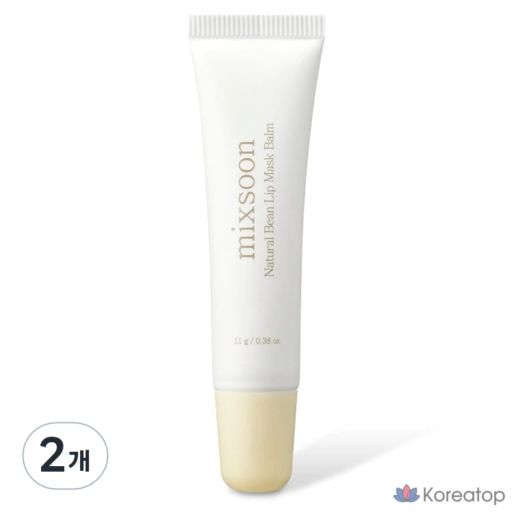 Бальзам для губ MIXSOON Natural Bean Lip Mask, 11 г, 2 шт.