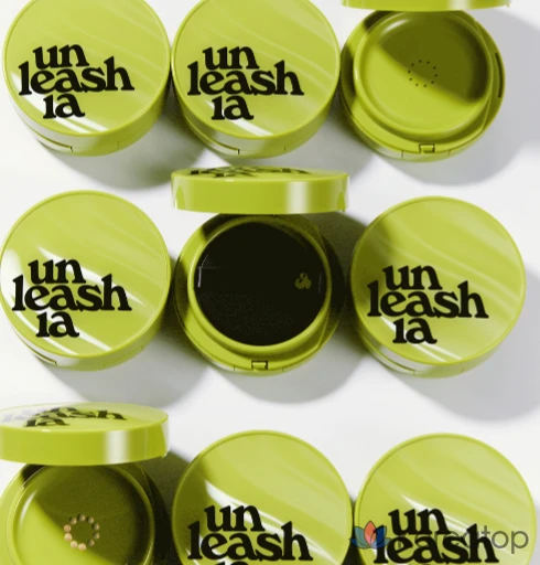 Кушон Unleashia Satin Wear Healthy Green Cushion, оттенок 23W Biscuit, 15 г, 1 шт., фото 5