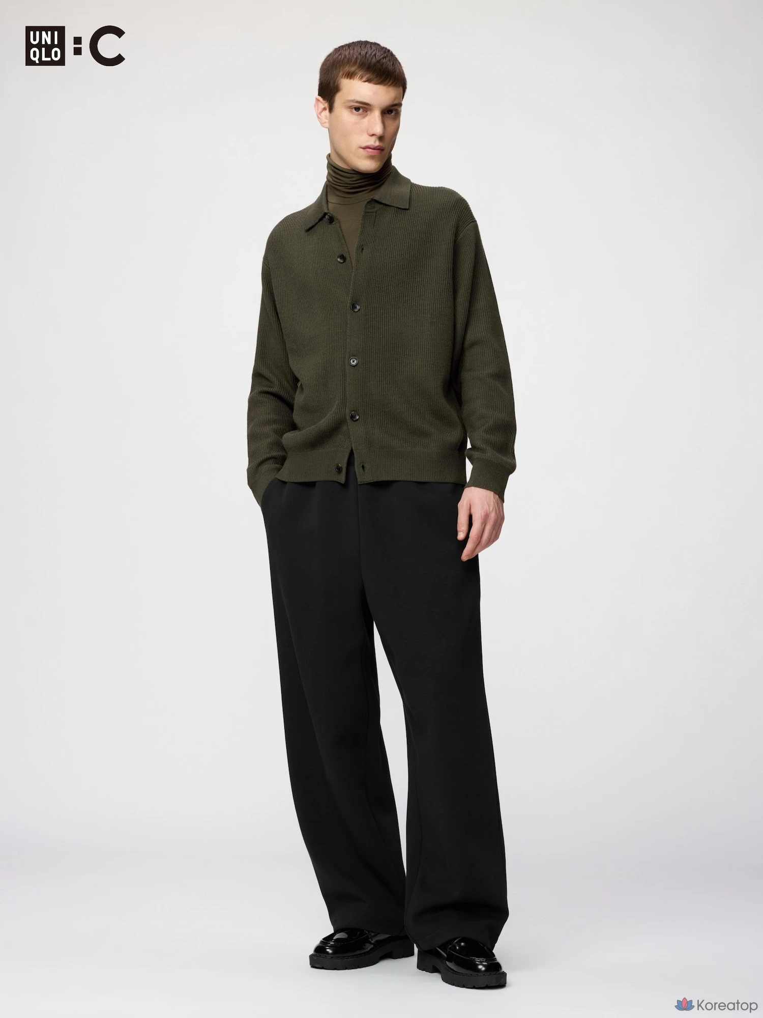 Брюки Uniqlo Sweat Wide Pants, длина ноги 70–76 см