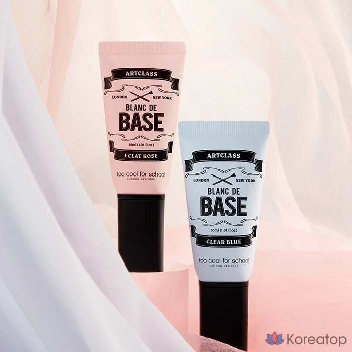 Тональная база Too Cool For School Artclass Blanc de Makeup Base, оттенок 1 Clear Blue, 30 мл, 1 шт.
