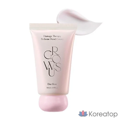 Крем для рук GROWUS Perfume Hand Cream Deux Rose, 50 мл, 1 шт.