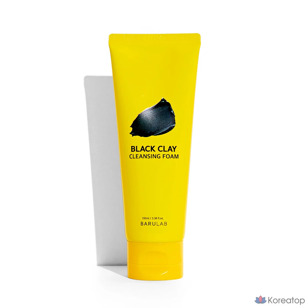 Очищающая пенка BARULAB Black Clay Cleansing Foam, 100 мл, 1 шт.