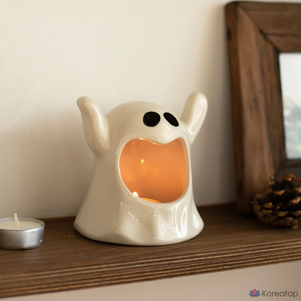 Набор для ароматерапии Cocodor Ghost Tealight Holder + Candle Set, аромат Black Cherry, 10 г x 6 шт., 1 шт., фото 7