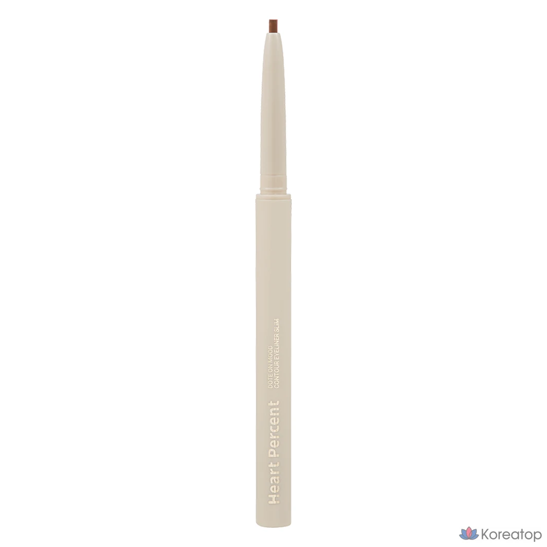Айлайнер Heart Percent Dot On Mood Contour Slim, оттенок C4, 1 шт.