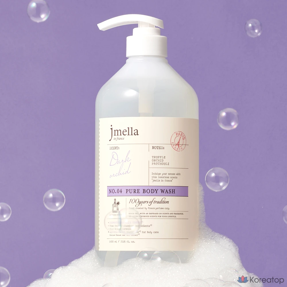 Гель для душа Jmella In France Pure Dark Orchid Body Wash, 1000 мл, 1 шт., фото 2