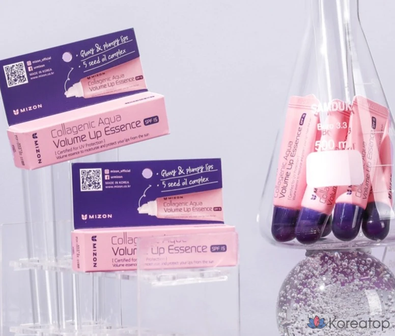 Липовая эссенция Mizon Collagenic Aqua Volume Lip Essence, без отдушки, 10 мл, 1 шт.