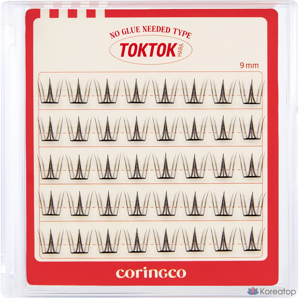 Клей для ресниц TokTok Koringko Toktokhara No Glue, оттенок Cherry Cock, 1 шт.
