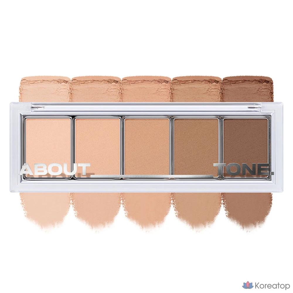 Тени для век ABOUT TONE Return to Basic Shadow Palette, оттенок 03 Radiant, 8 г, 1 шт.