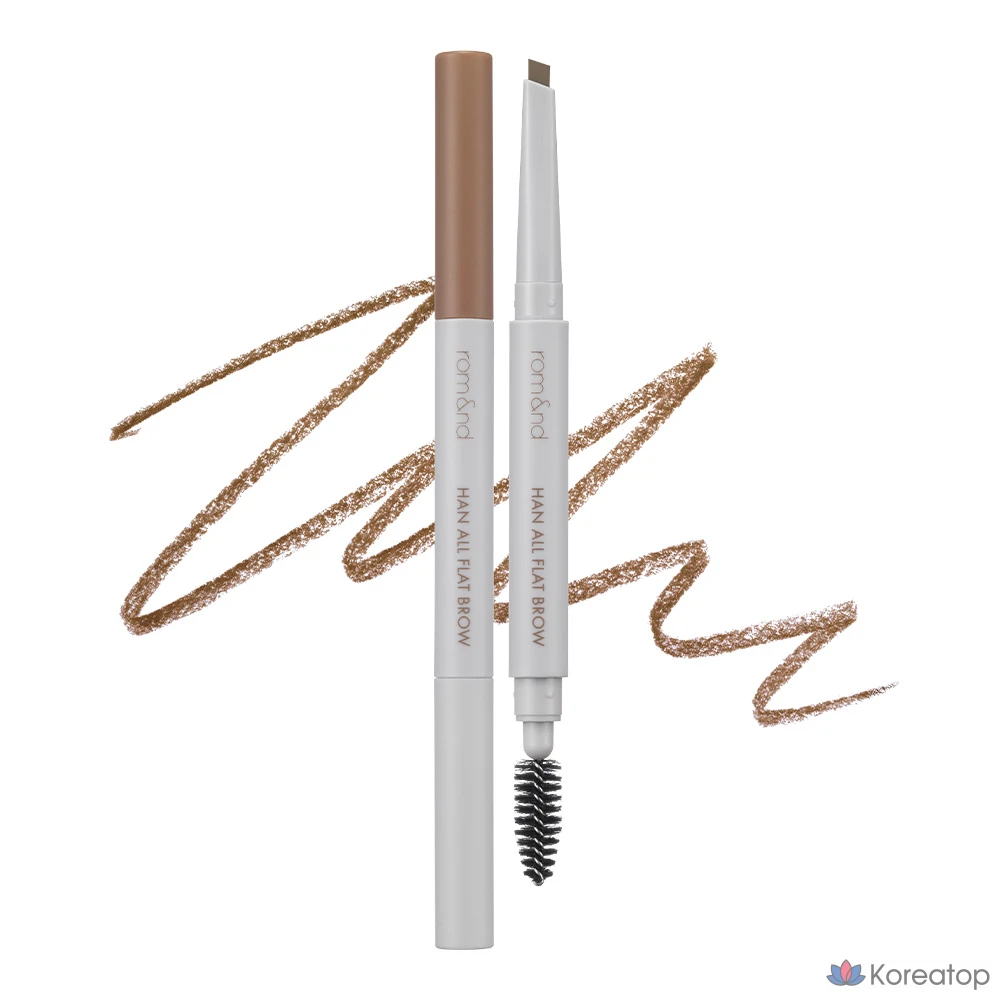 Карандаш для бровей ROM&ND Han All Flat Brow, оттенок W3 Merry Blondie, 0.17 г, 1 шт.
