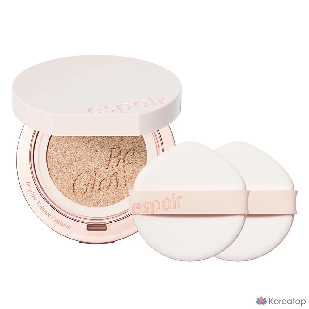Кушон Espoir Be Glow Volume Cushion, оттенок 20 Vanilla, 13 г + 2 пуфа, 1 шт.