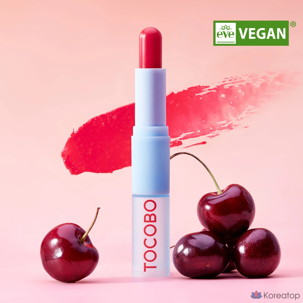 Бальзам для губ Tocobo Glow Ritual & Glass Tinted Lip Balm, оттенок 001 Coral Water, 3.5 г, 1 шт., фото 5