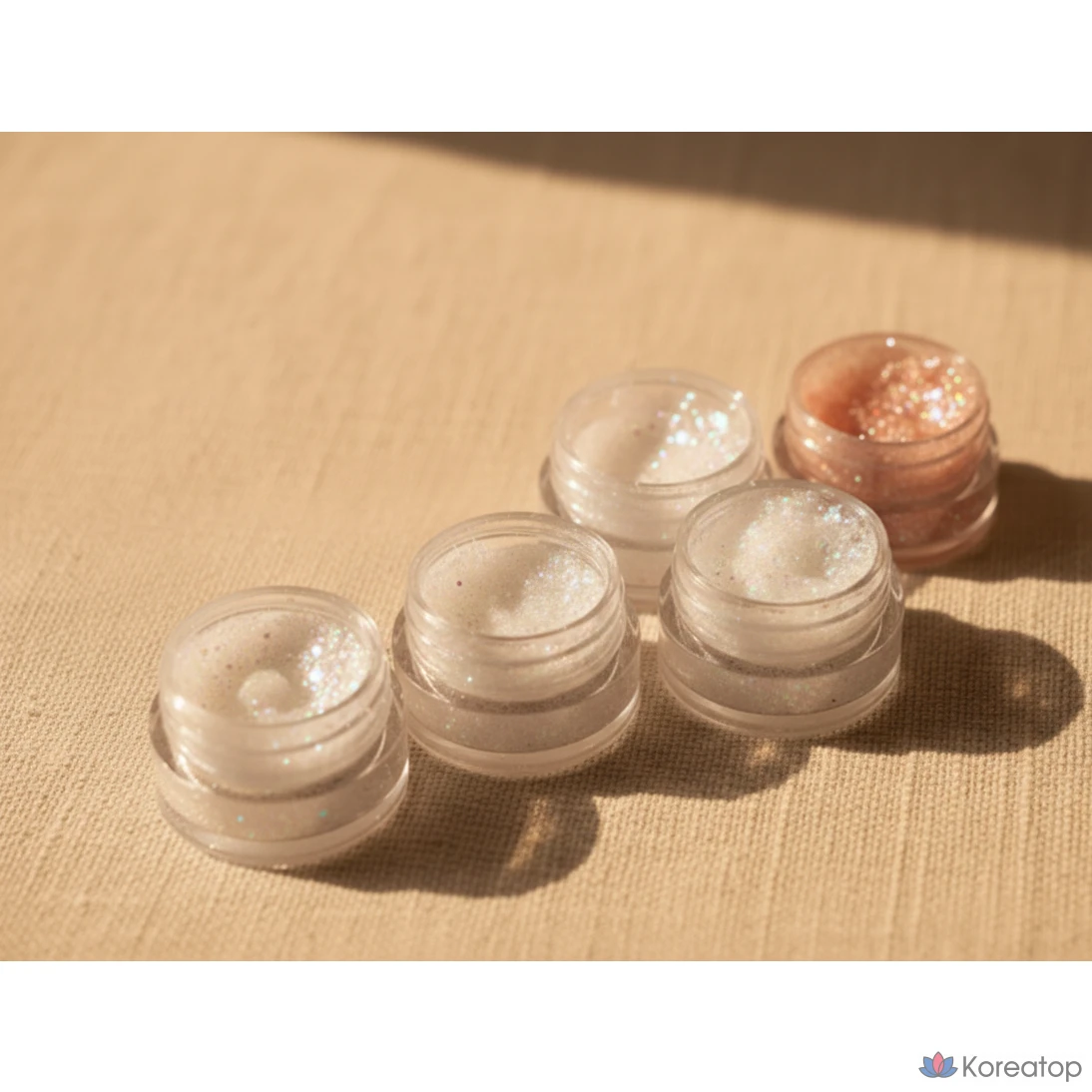 Тени для век Unleashia Get Loose Glitter Gel Mini Eyeshadow, оттенок N 7 Happy Baker, 1 шт.