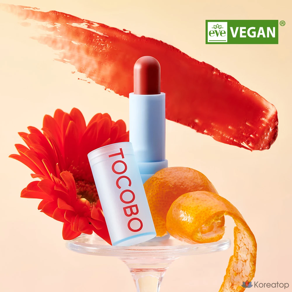 Бальзам для губ Tocobo Glow Ritual & Glass Tinted Lip Balm, оттенок 001 Coral Water, 3.5 г, 1 шт., фото 7