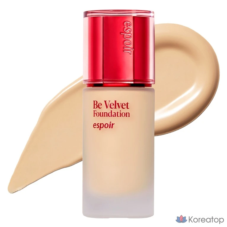 Тональный крем Espoir Be Velvet Foundation SPF22 PA++, оттенок 23N Neutral Beige, 30 г, 1 шт.