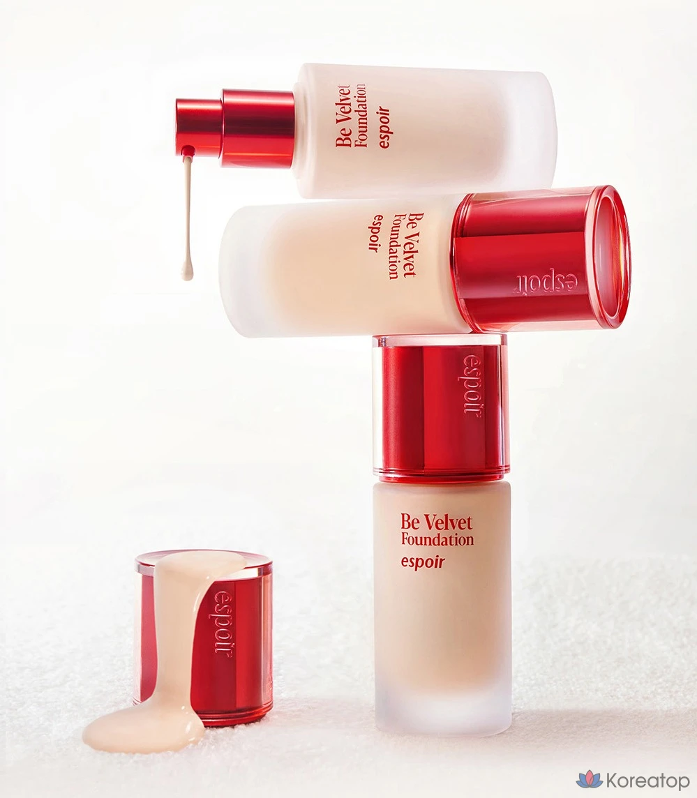 Тональный крем Espoir Be Velvet Foundation SPF22 PA++, оттенок 23N Neutral Beige, 30 г, 1 шт., фото 2