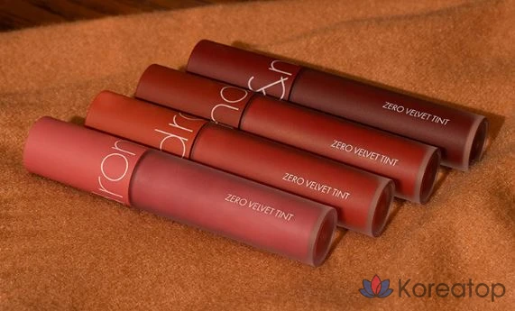 Тинт для губ ROM&ND Zero Velvet Tint, оттенок 18 Petal Tassel, 5.5 г, 1 шт., фото 3