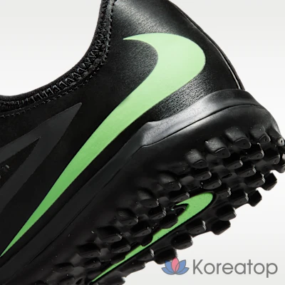 Футбольные бутсы детские Nike Phantom 6 Low Academy Erling Haaland, для искусственного газона, фото 8