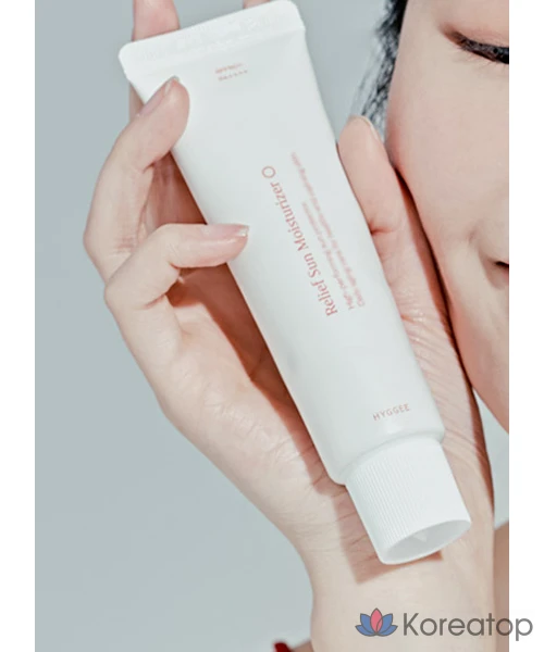 Солнцезащитный крем HYGGEE Relief Moisturizer Sun Cream SPF50+ PA++++, 50 мл, 1 шт.