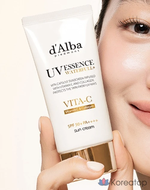 Солнцезащитный крем d'Alba Vita Capsule Anti-Aging Sun Cream SPF50+ PA++++, 50 мл, 1 шт.