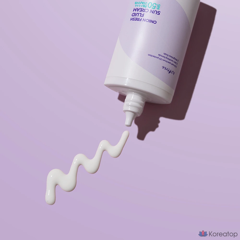 Солнцезащитный крем IsNtree Onion Fresh Fluid Sun Cream SPF50+ PA++++, 50 мл, 1 шт.