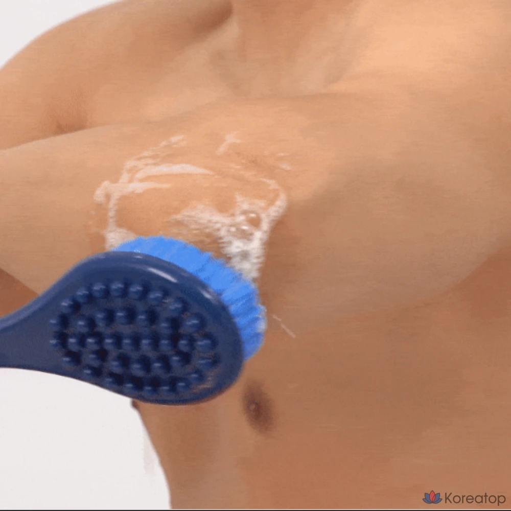 Боди-браш Akei Derma+ All-in-One Body Brush, оттенок Navy, 3 шт., фото 7
