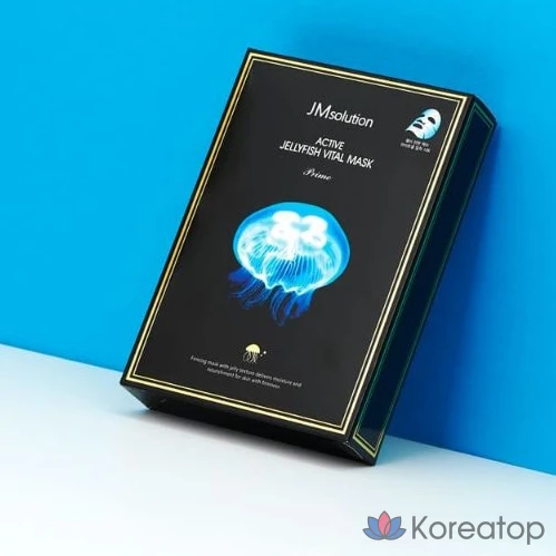 Тканевая маска для лица JM Solution Active Jellyfish Vital Prime Mask, 330 мл, 2 шт.