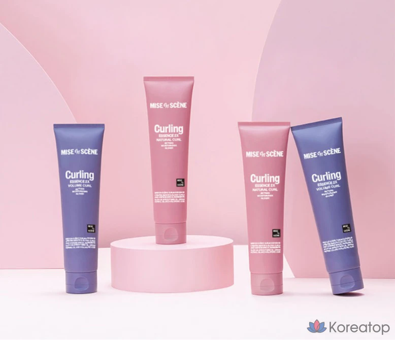 Эссенция для укладки волос Mise en Scene Curling Essence 2X Hair Styling Natural Curl, 150 мл, 1 шт.