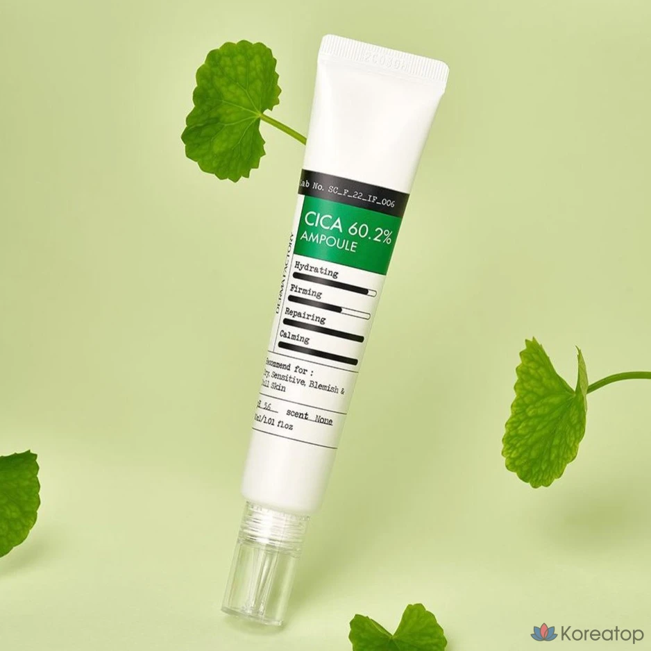 Ампульная сыворотка Derma Factory Cica 60.2% Ampoule, 30 мл, 1 шт.