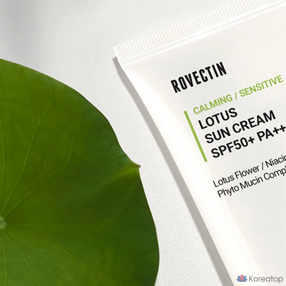 Солнцезащитный крем Rovectin Calming Lotus Water Cream SPF50+ PA++++, 50 мл, 1 шт.