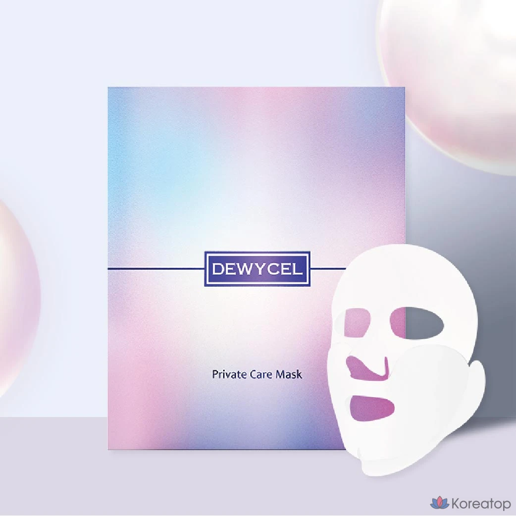 Тканевая маска для лица DEWYCEL Private Care Mask, 10 шт., фото 6