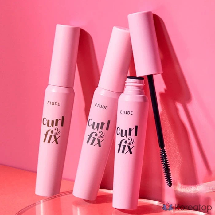 Тушь для ресниц Etude House Curl Fix Mascara, оттенок Grave Brown, 7.5 г, 1 шт., фото 4