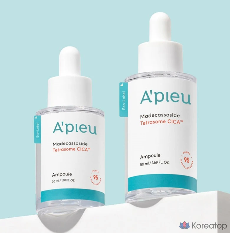Ампульная сыворотка A'Pieu Madecassoside Tetra-Zone Cica Ampoule, 50 мл, 1 шт., фото 7