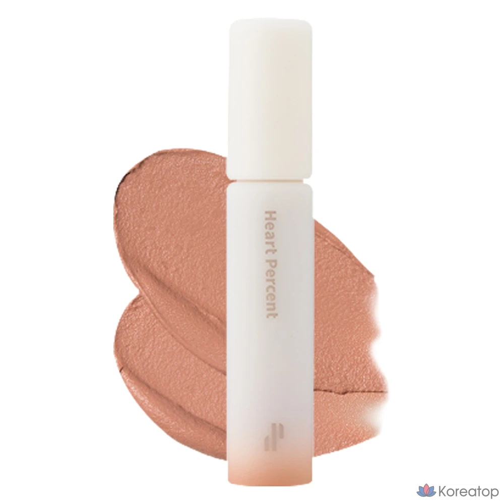 Бальзам для губ Heartpercent Dot On Mood All Cover Lip Base, оттенок 04 Nudy Salmon, 4.1 г, 1 шт.