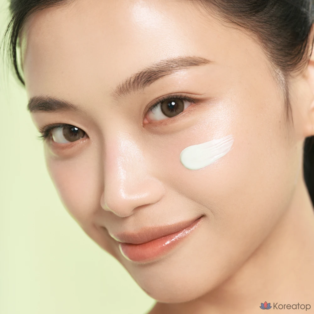 Крем для лица Re:Nk Radiance Tone Up Light Cream SPF50+ PA++++, оттенок Green, 50 мл, 1 шт., фото 7