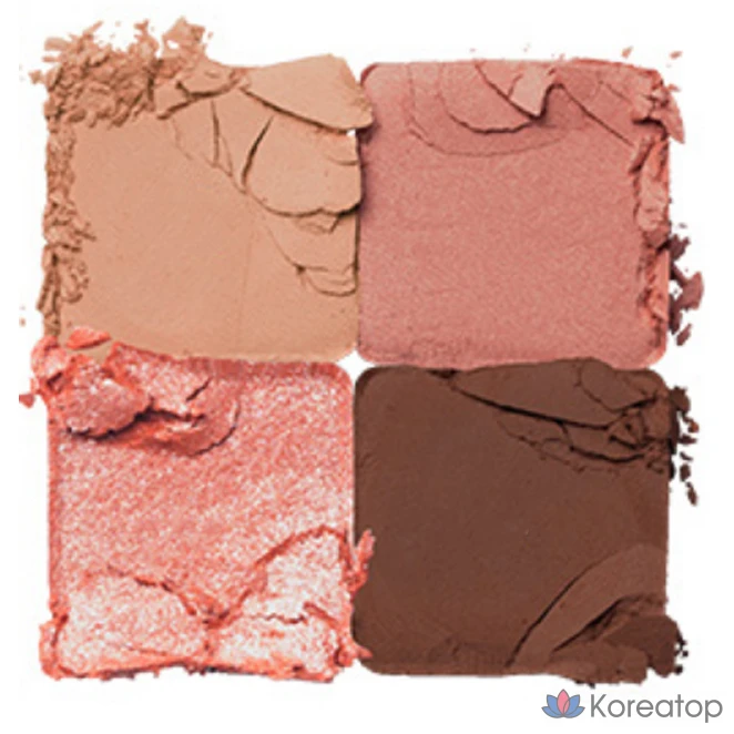 Палетка теней для век ROM&ND Better Than Eyes Palette, оттенок 01 Dried Mango Tulip, 1 шт.
