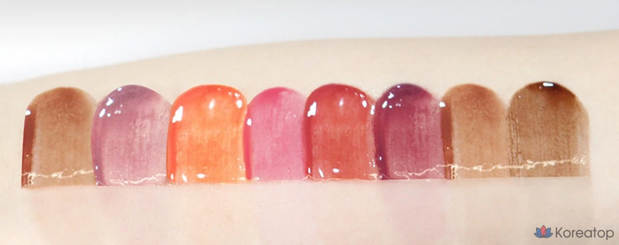 Тинт для губ Heart Percent Dot On Mood One Way Glowy Tint, оттенок 18 Mystic Mauve, 1 шт., фото 5