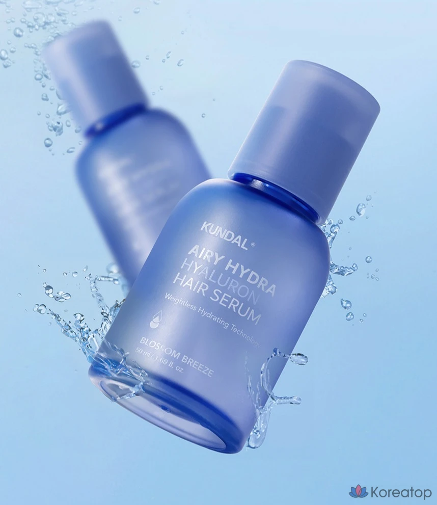 Сыворотка для волос Kundal Hyaluronic Airy Hydra Hair Serum, 50 мл, 1 шт.