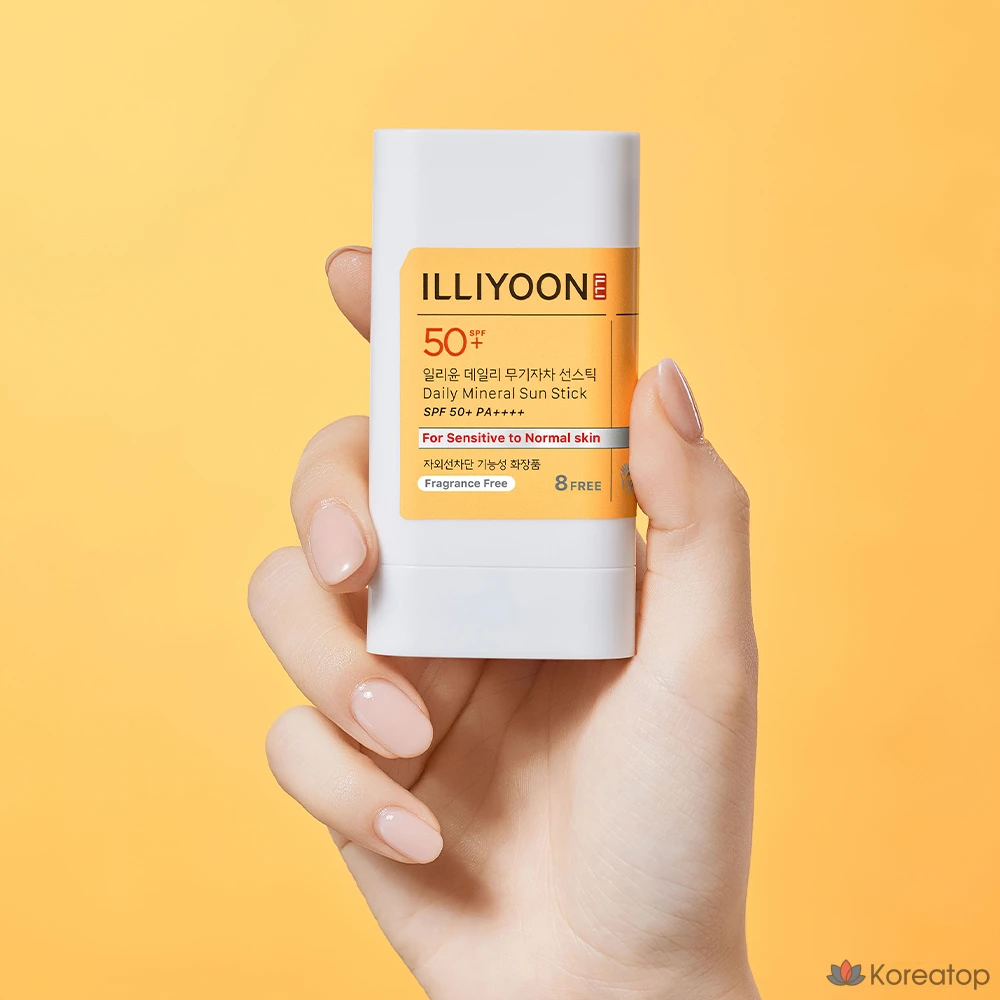Солнцезащитный стик ILLIYOON Daily Moisture Sun Stick SPF50+ PA++++, 20 г, 1 шт.